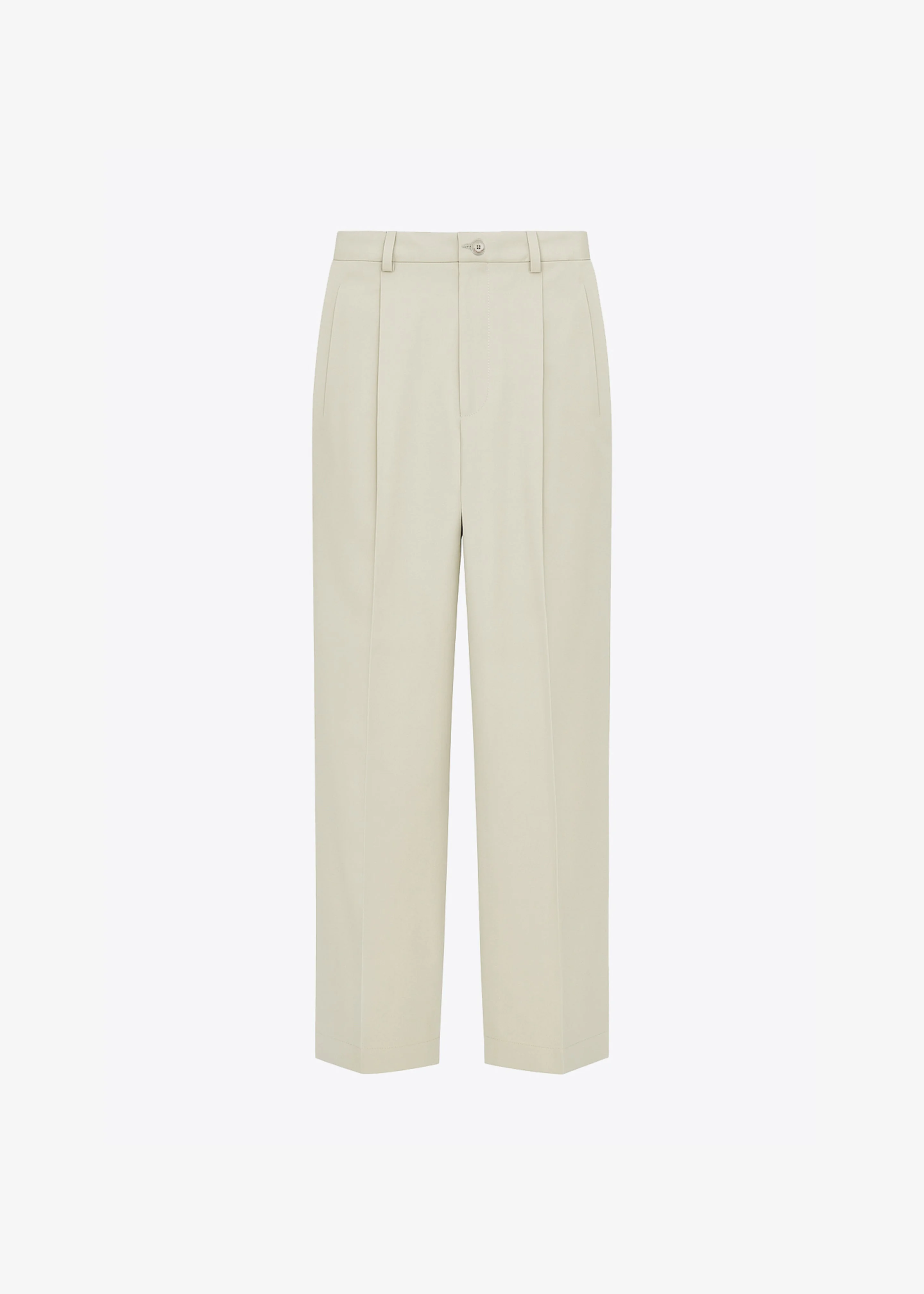 Norstrand Cotton Chino Trousers - Light Beige - 1
