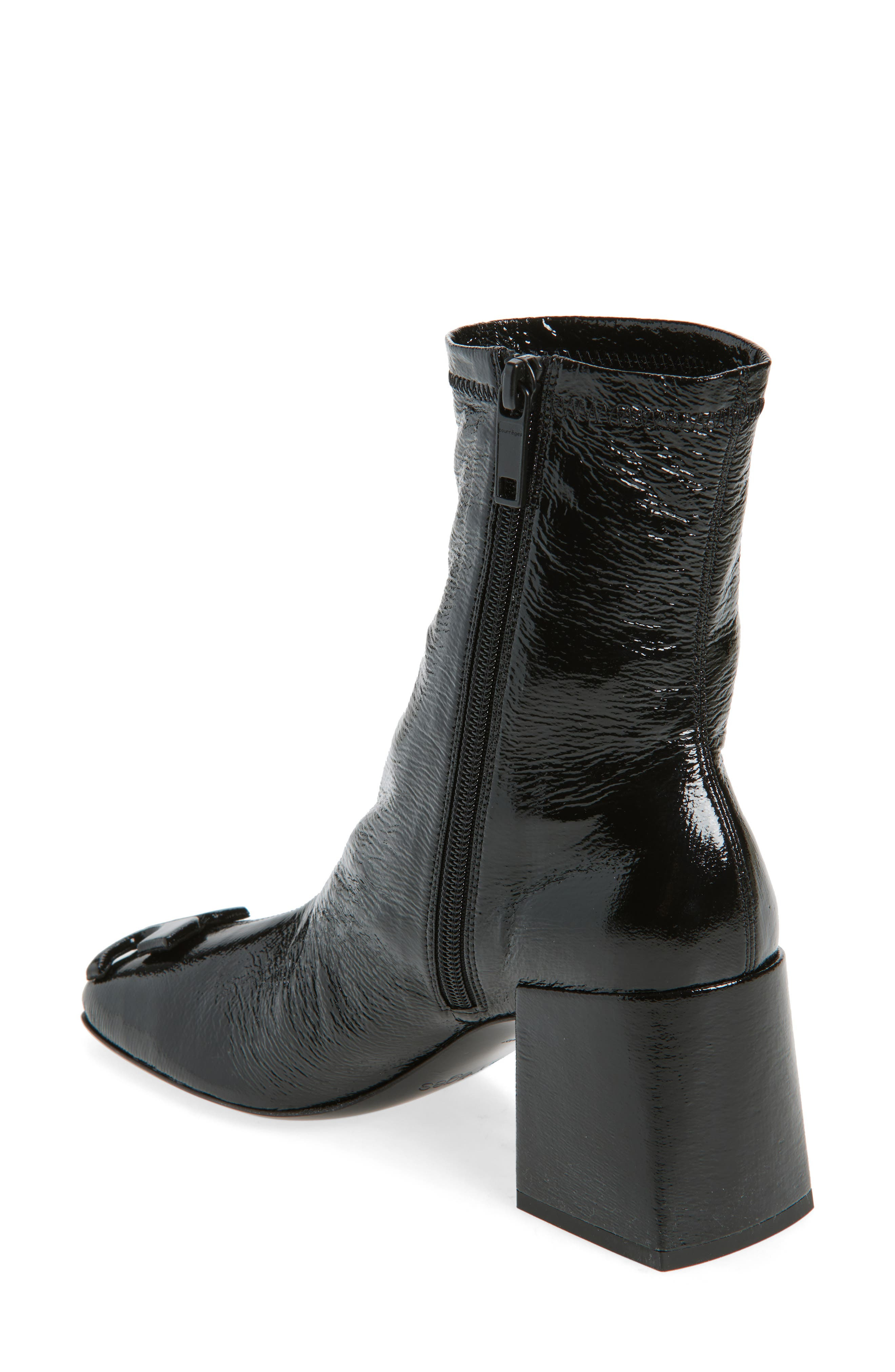Courrèges Re-Edition Vinyl Ankle Boot in Black at Nordstrom - 3