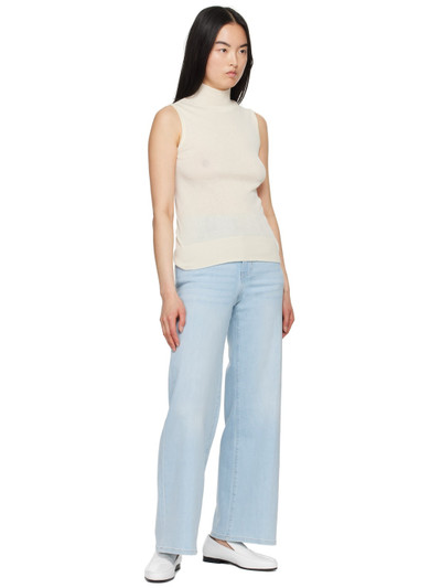 FRAME Blue 'Le Slim Palazzo' Jeans outlook