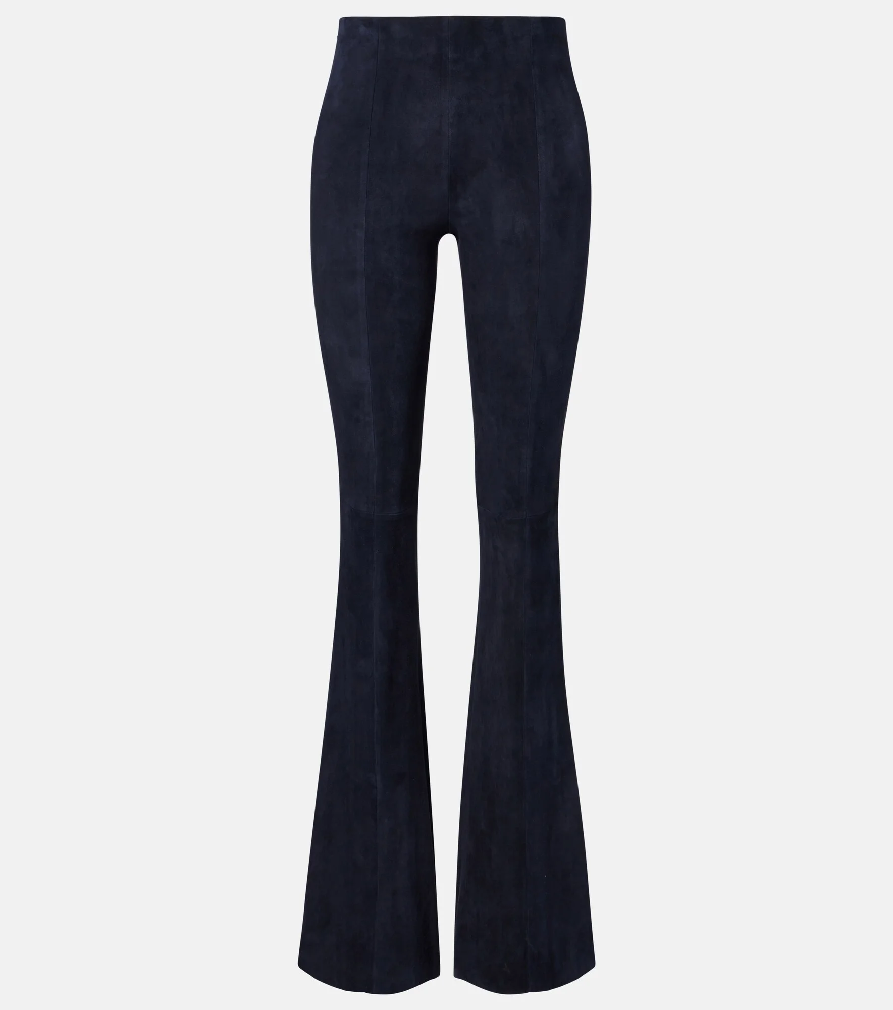 Gege suede flared pants - 1