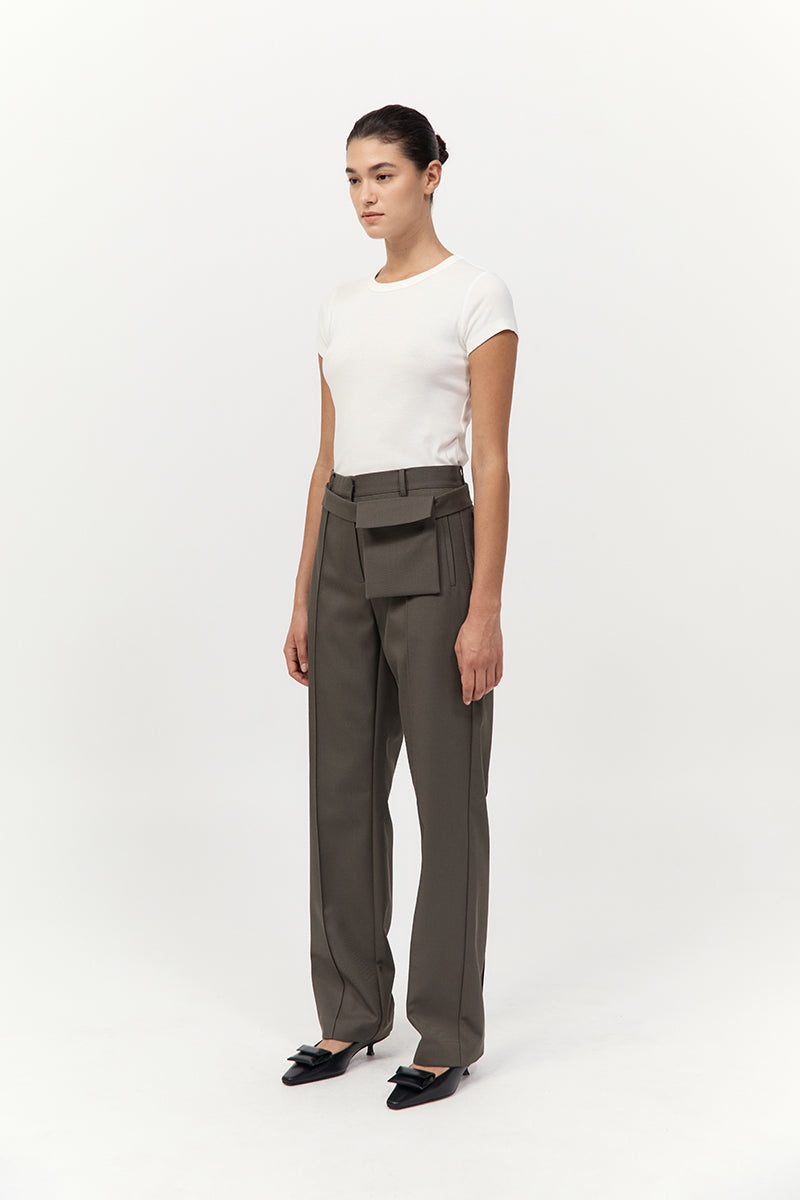 Utility Pocket Pants - Khaki - 3