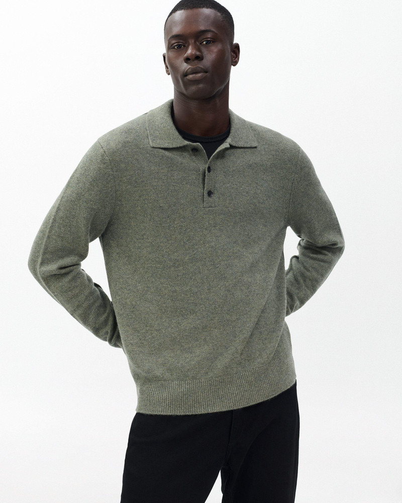Declan Cashmere Polo Sweater 2