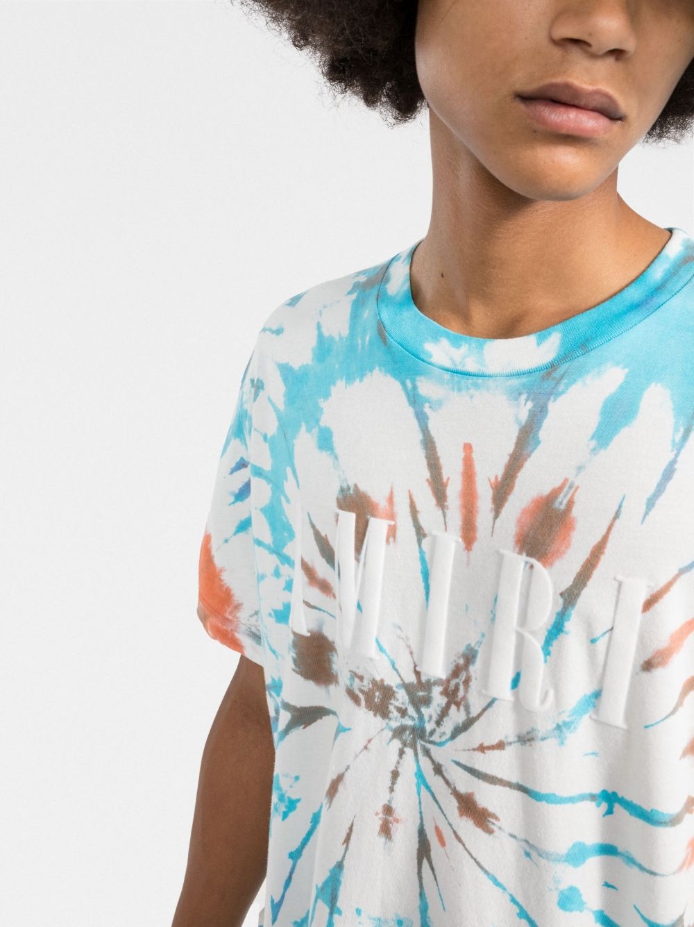 tie-dye print T-shirt - 5