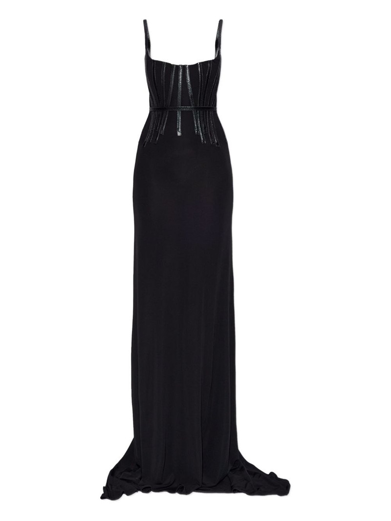 strappy-detail maxi dress 1