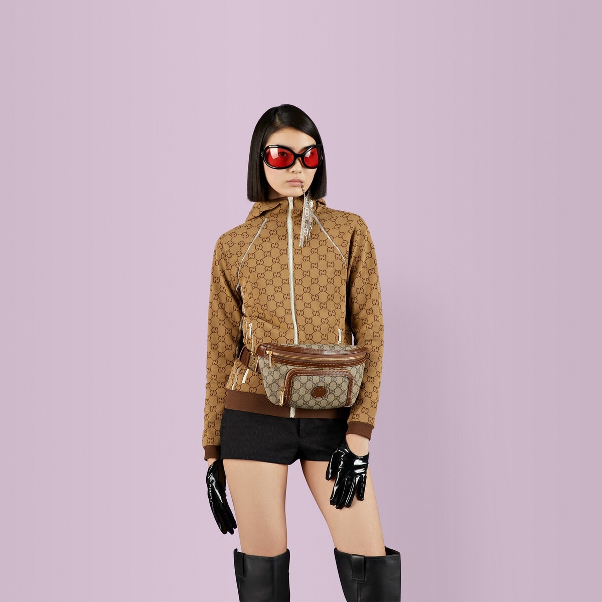 GG large belt bag - 4