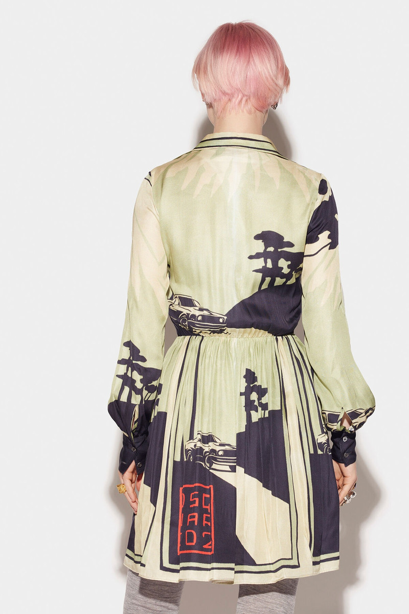 DSQUARED2 FLOUNCE MINI DRESS outlook