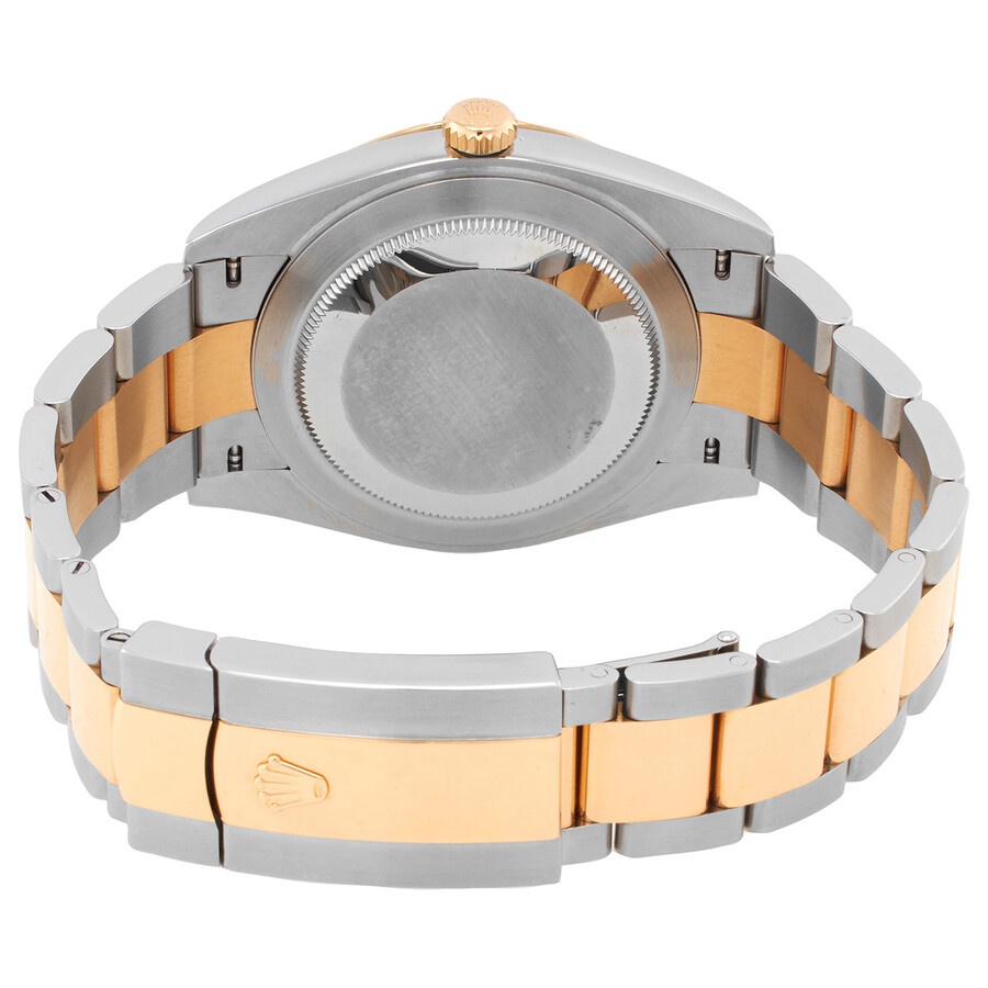 Rolex Datejust 41 White Dial Steel and 18K Yellow Gold Oyster Men's Watch 126333WSO - 3