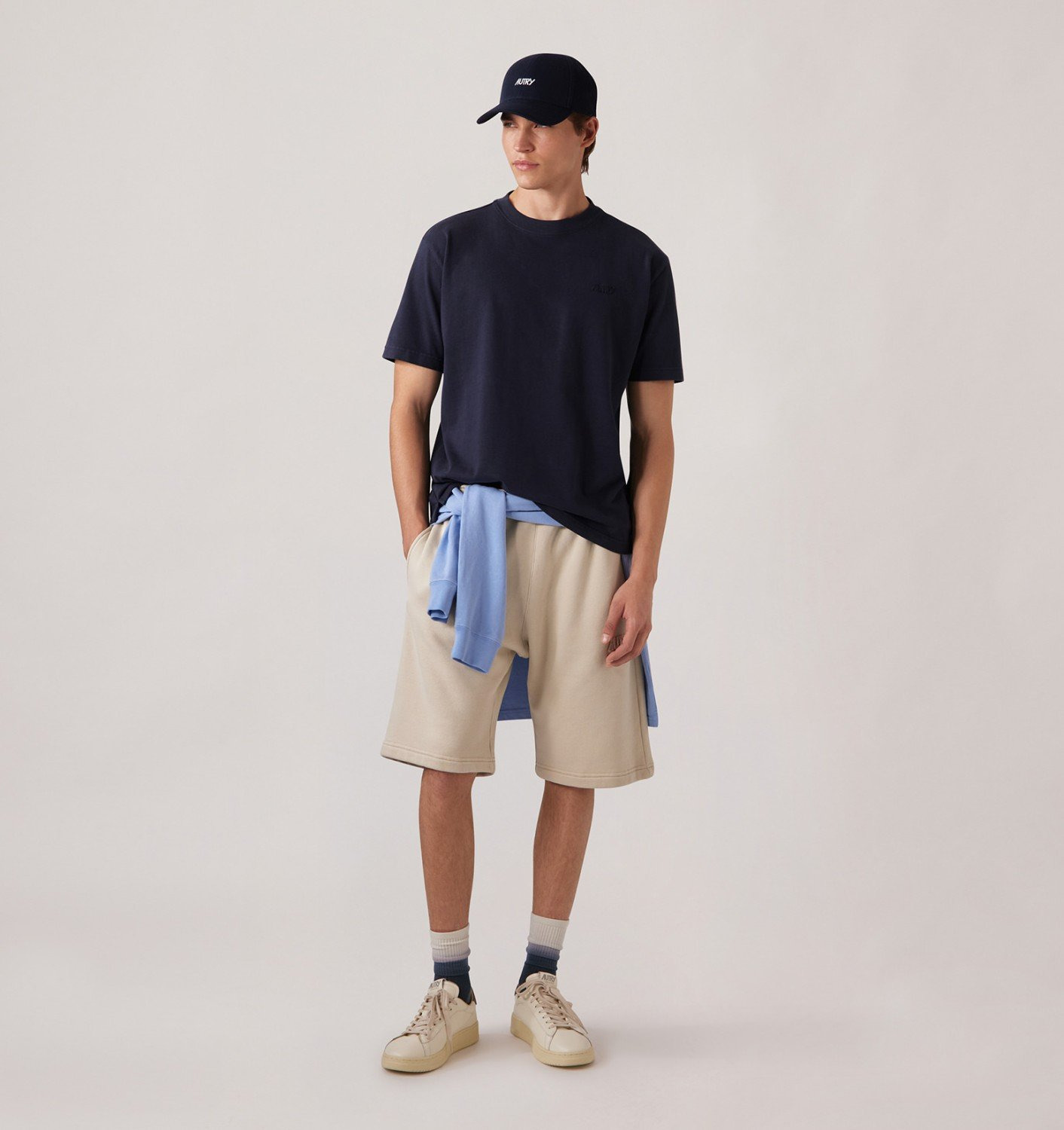 TONAL LOGO SWEATSHORTS MAN - 2