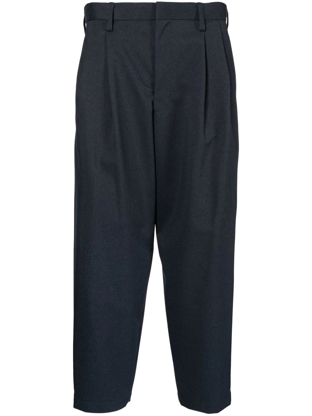 tapered cropped trousers - 1