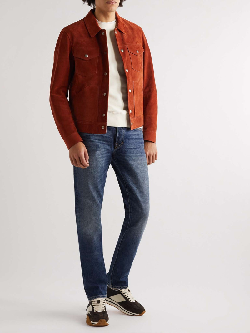 TOM FORD Garment-Dyed Cotton-Jersey Sweatshirt outlook