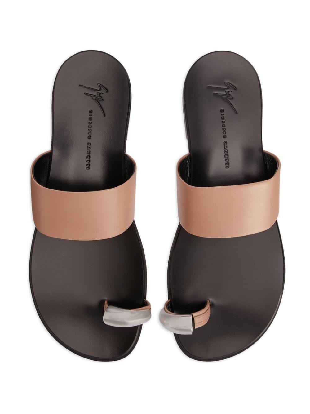 Norbert leather slides - 4