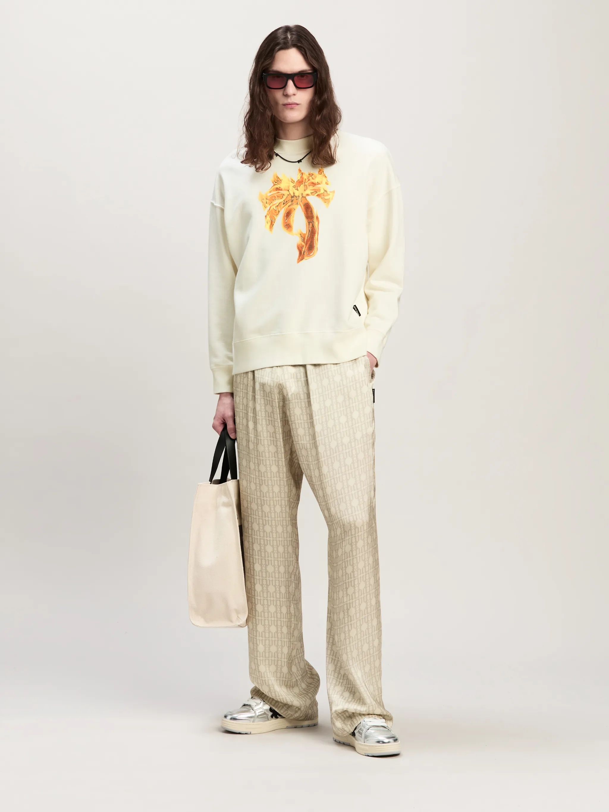 Burning Palm Crewneck Sweatshirt - 2