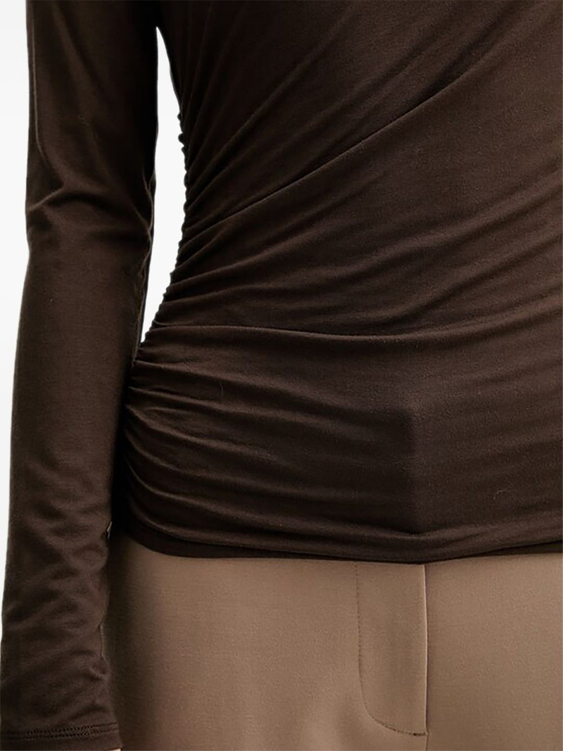 Kassade one-shoulder long-sleeve top 5