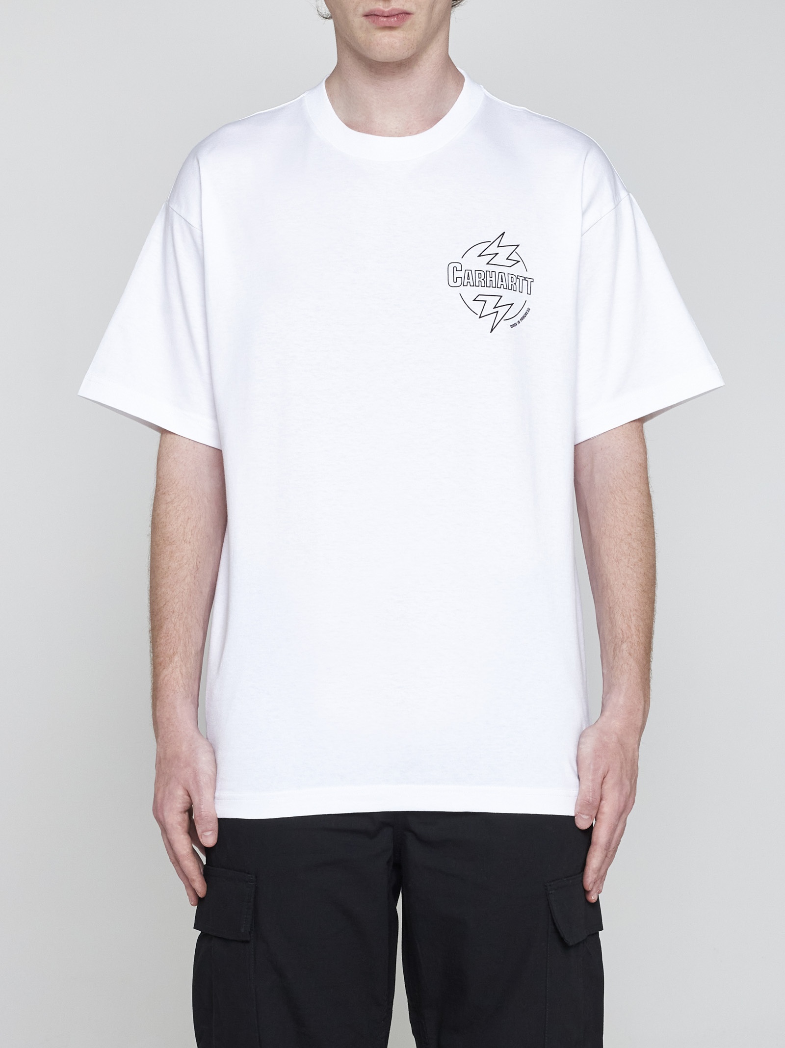 Ablaze logo cotton t-shirt - 2