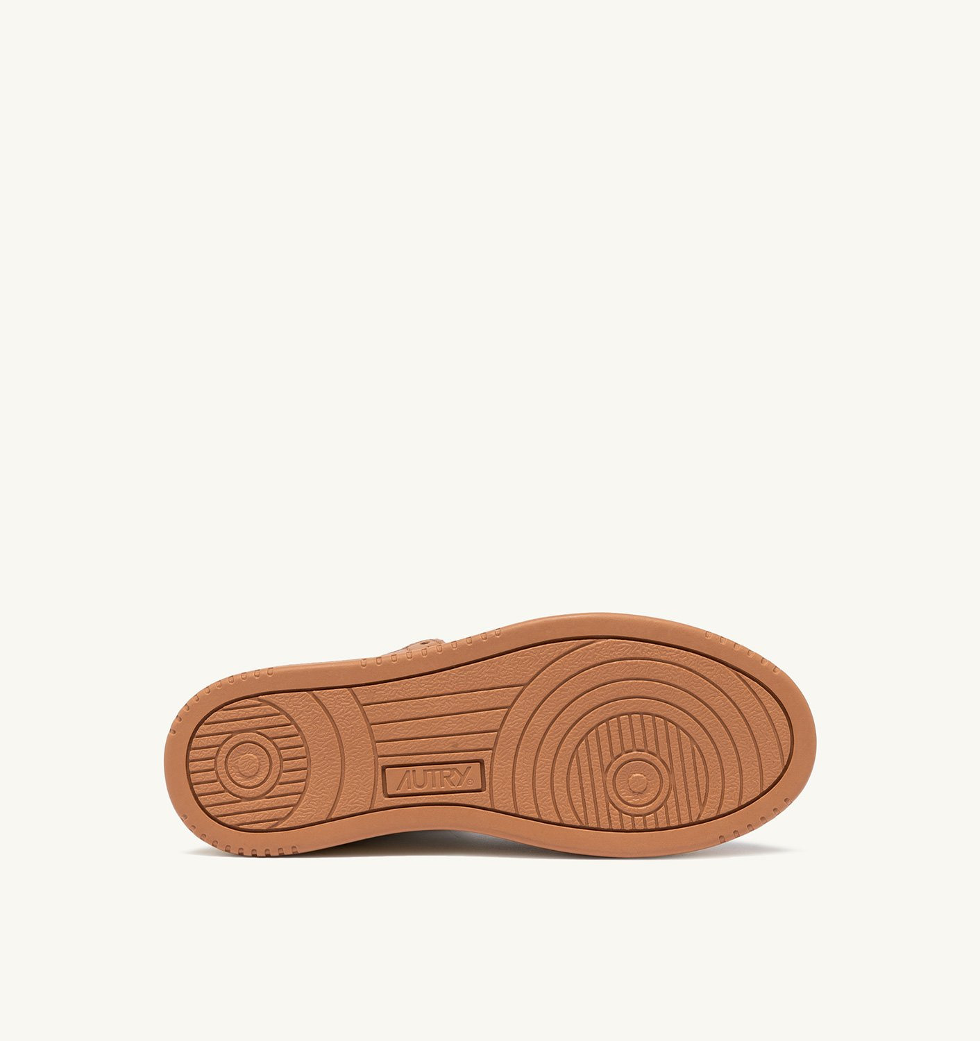 MEDALIST MID BICOLOR SNEAKERS IN WHITE AND SANDSTORM LEATHER - 4