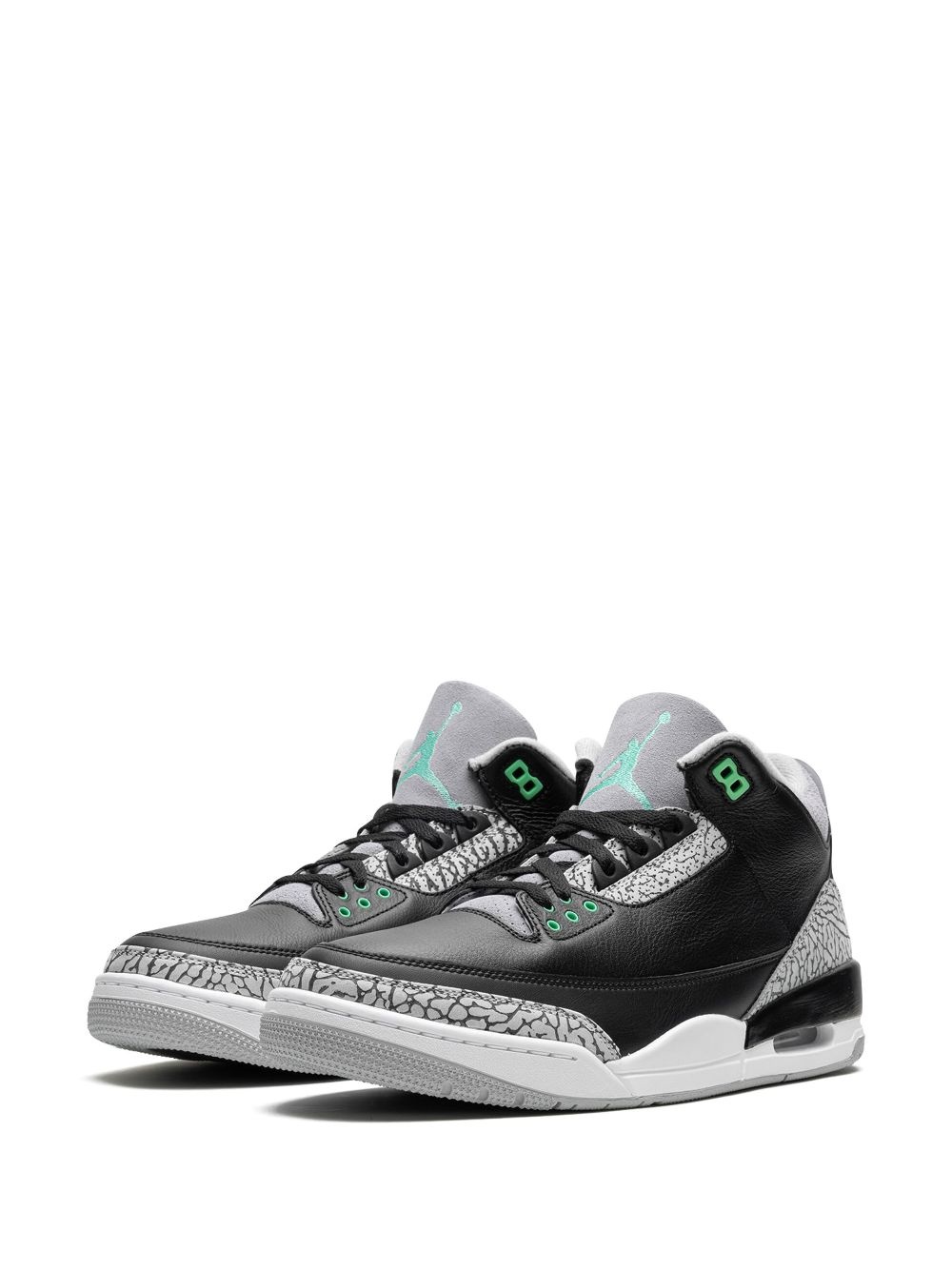 Air Jordan 3 Retro "Green Glow" sneakers - 2