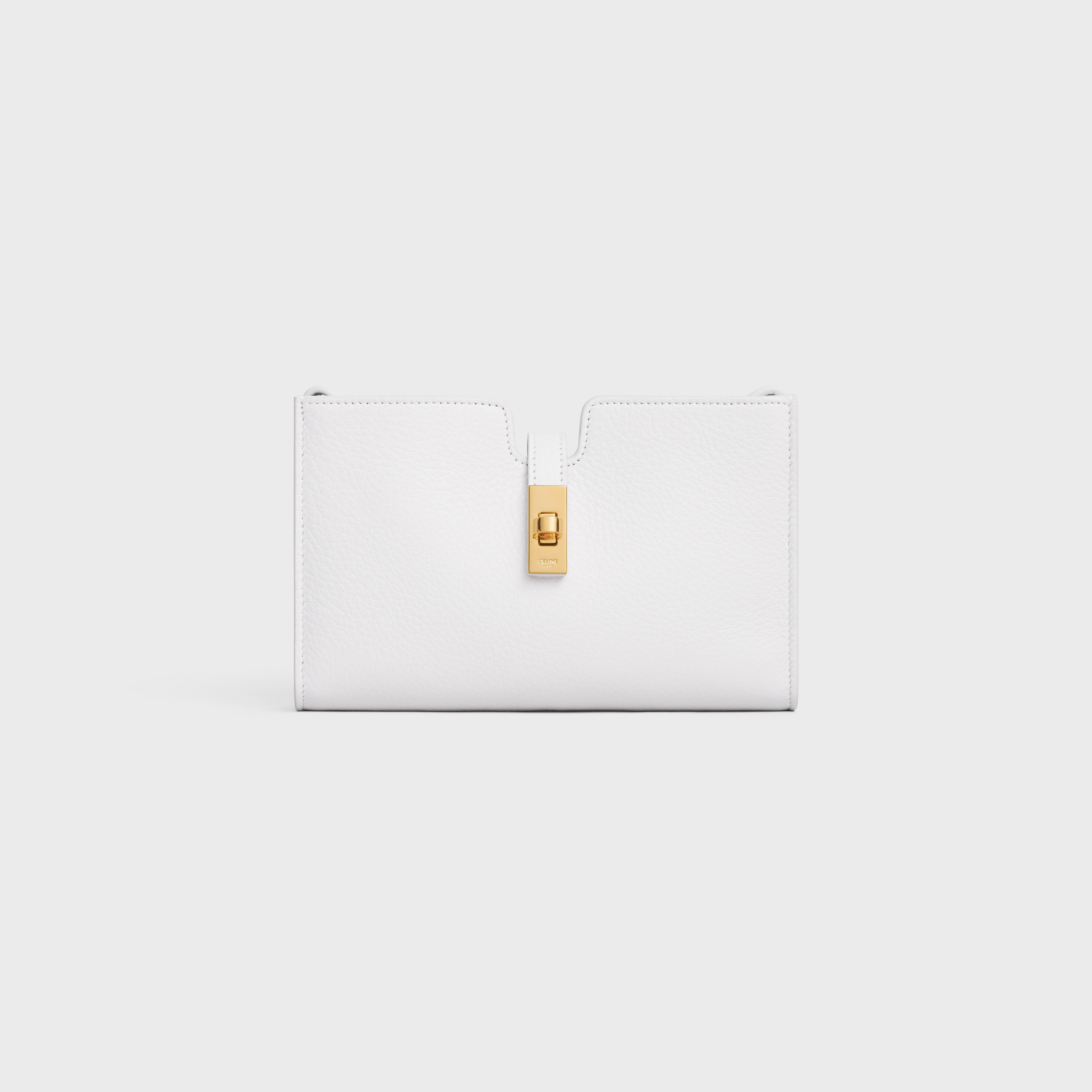 16 STRAP POCHETTE in SUPPLE CALFSKIN - 1
