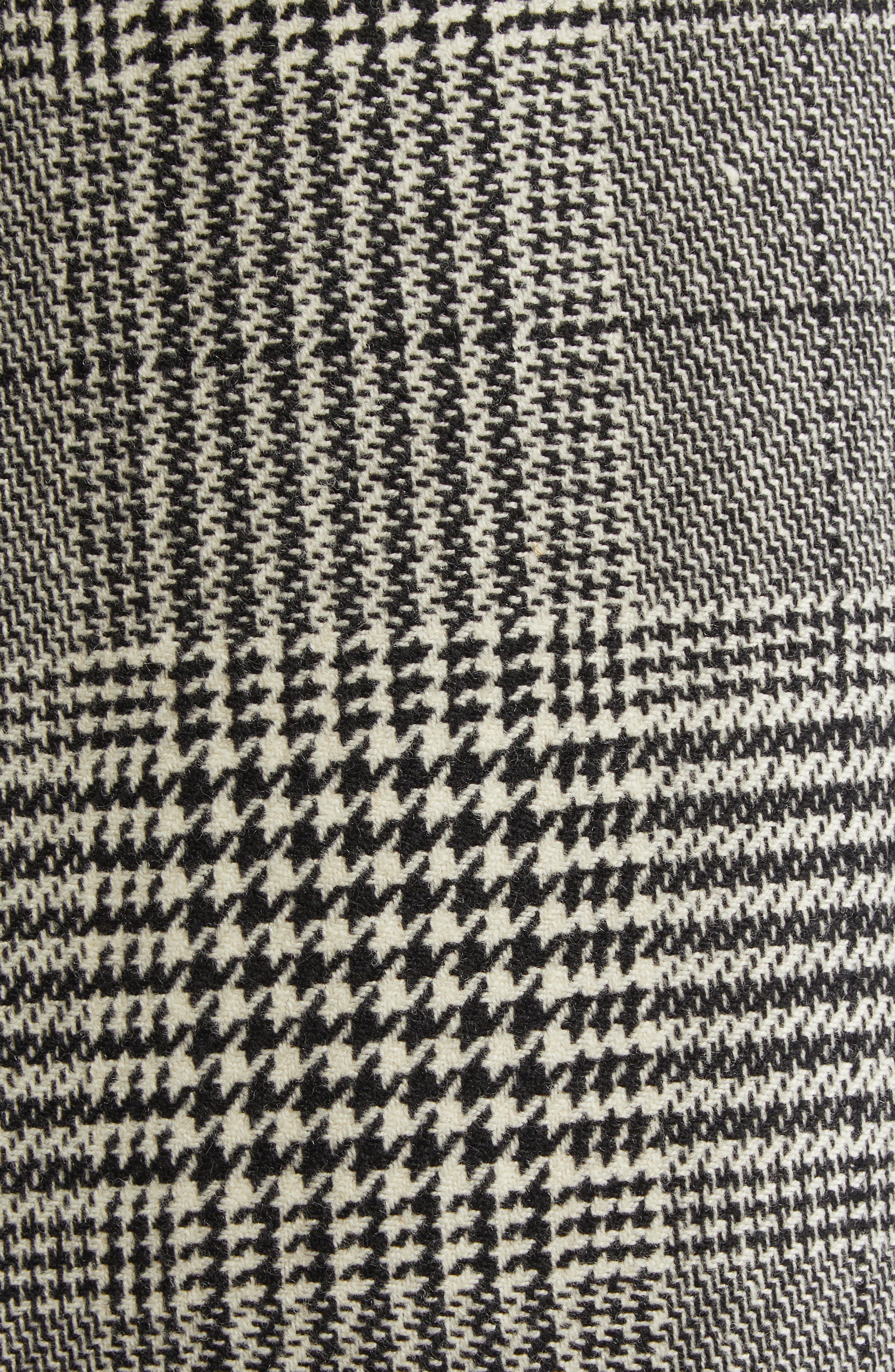 Dolce&Gabbana Houndstooth Check Wool & Cashmere Wide Leg Trousers in S8100 Quadri-Check-Tartan at No - 7