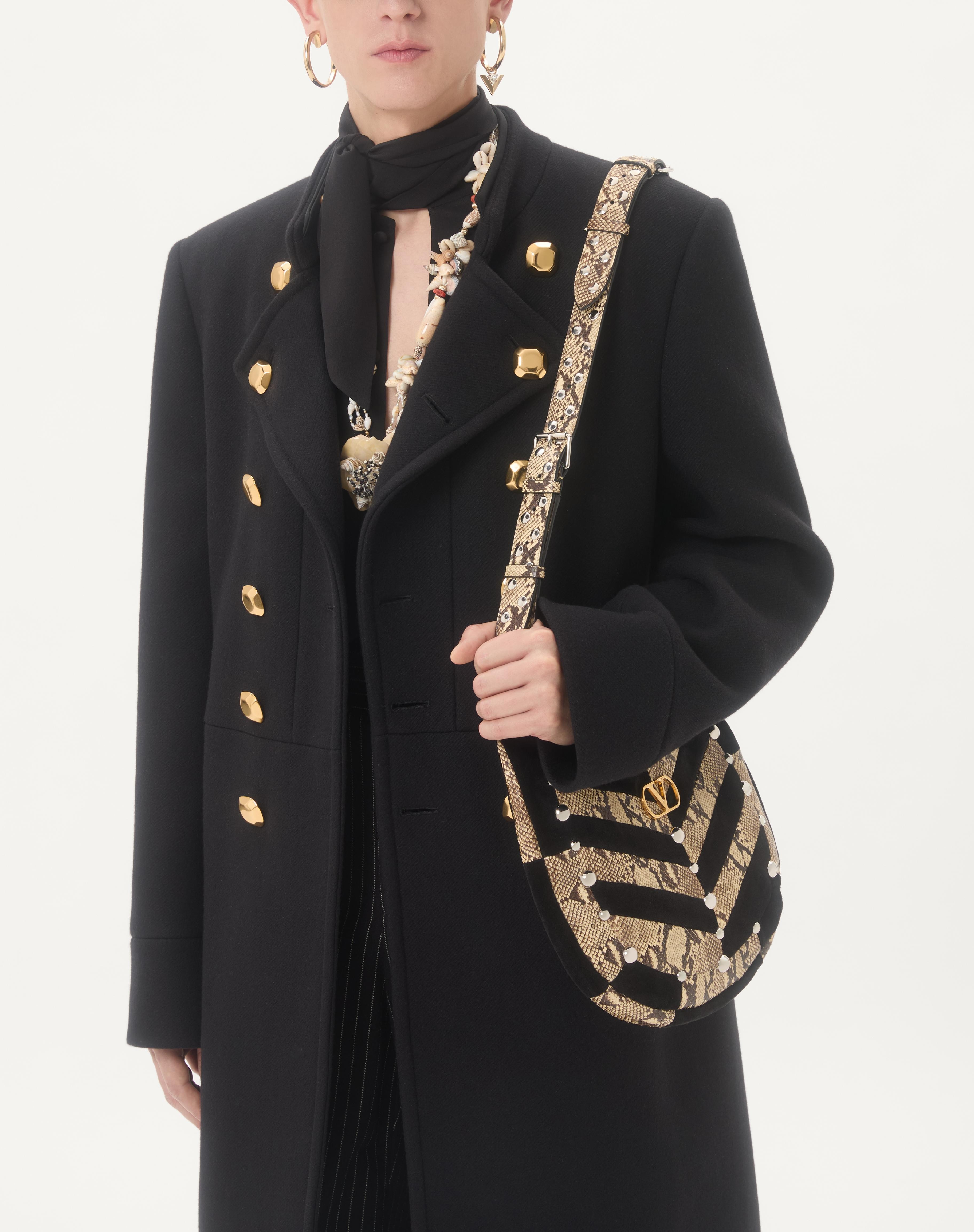 VALENTINO DOUBLE-BREASTED COAT IN DOUBLE WOOL - 3