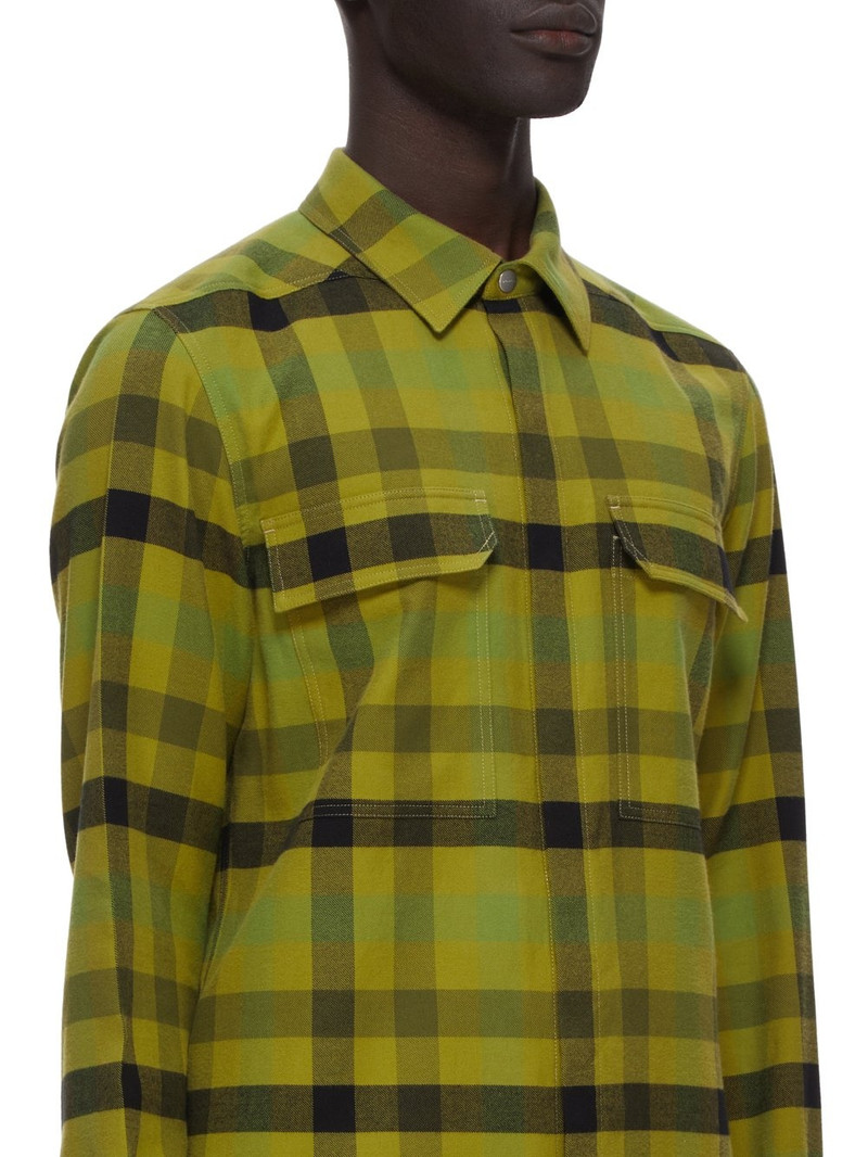 check-pattern cotton shirt 4