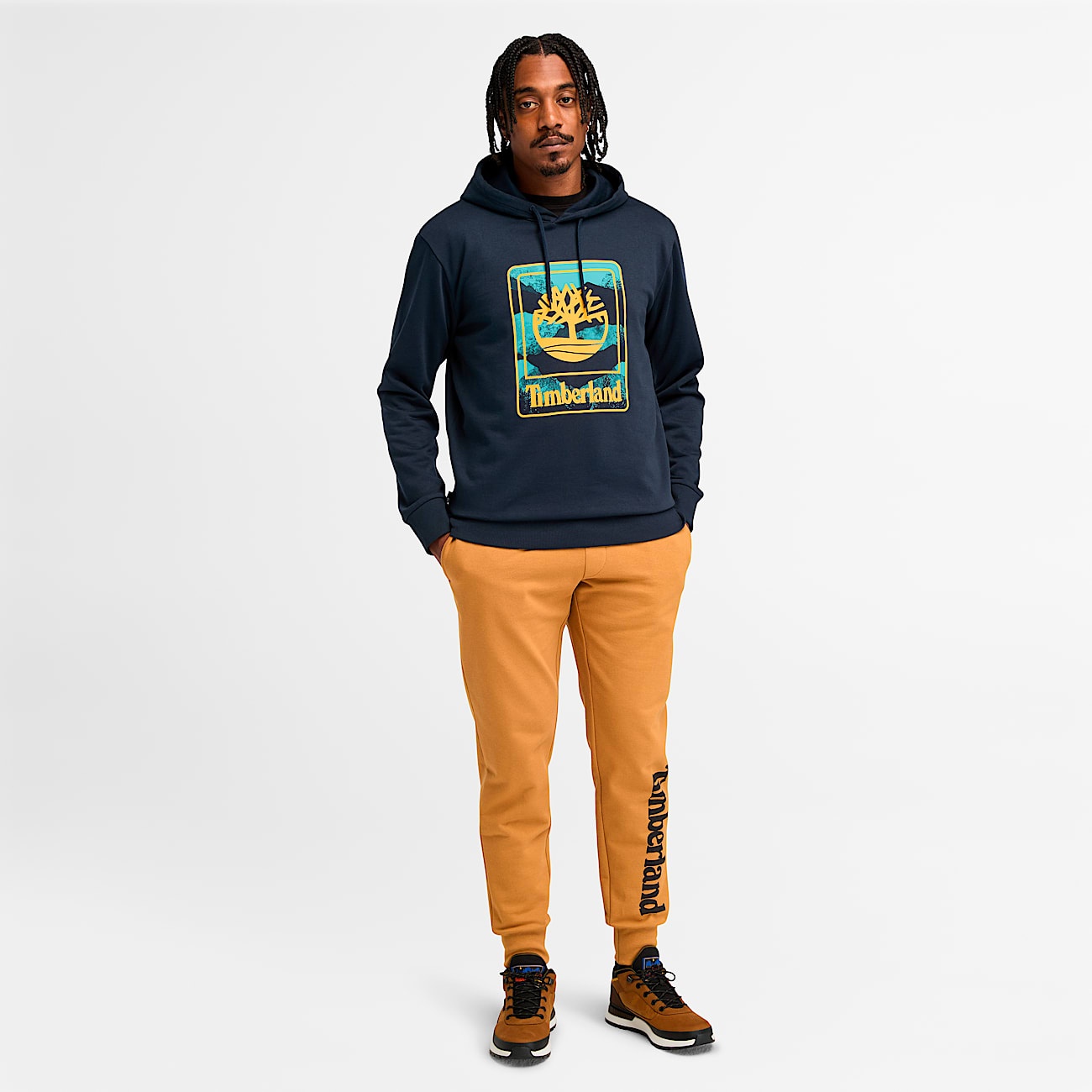 Men's Outdoor Graphic Brushback Hoodie - 3