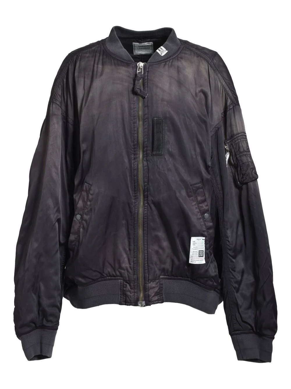 zip-up bomber jacket - 1