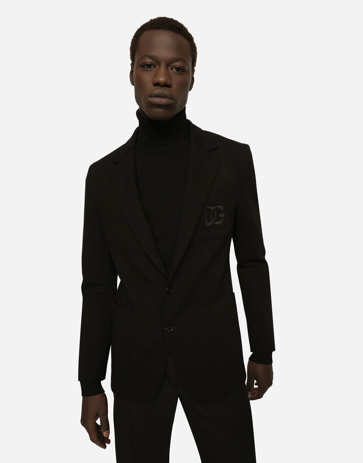 Stretch jersey Portofino jacket - 4