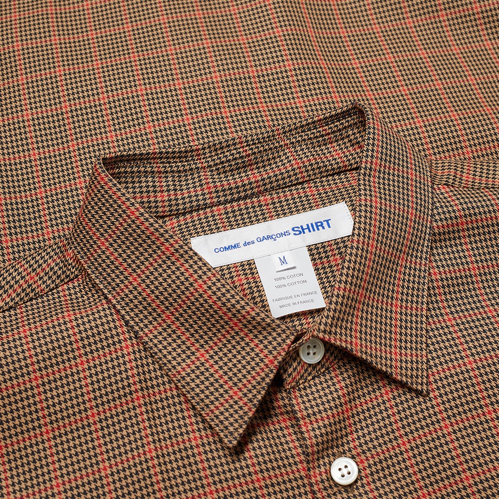 Comme des Garcons SHIRT Poplin Tweed Check Shirt - 3