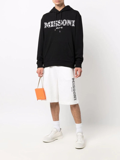 Missoni logo-print pullover hoodie outlook