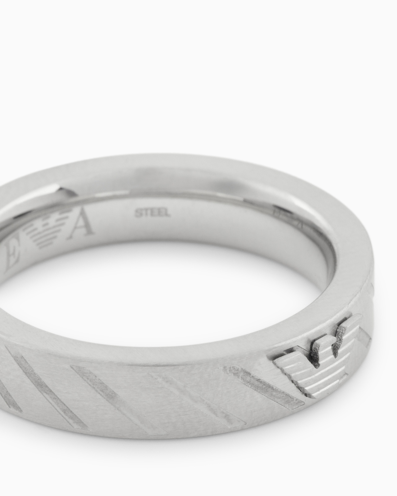 STAINLESS STEEL BAND RING - 2
