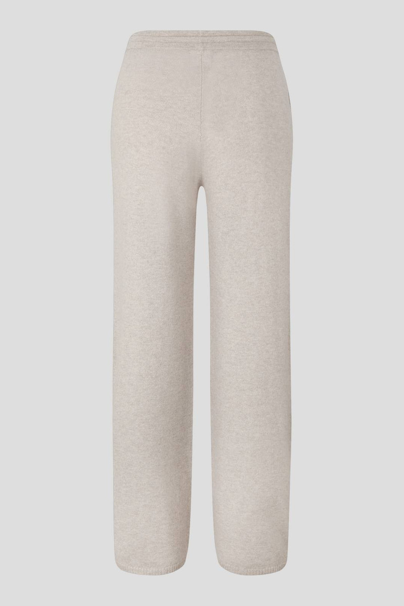 BOGNER CRISTIN KNITTED PANTS IN BEIGE MELANGE outlook