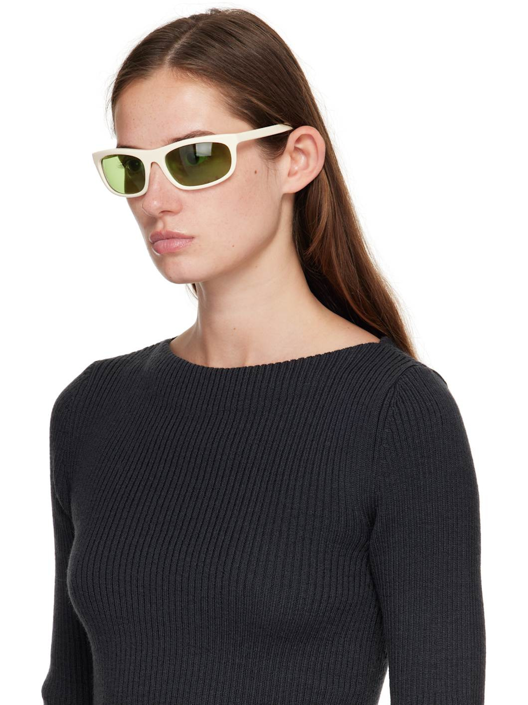 White Shelter Sunglasses - 4