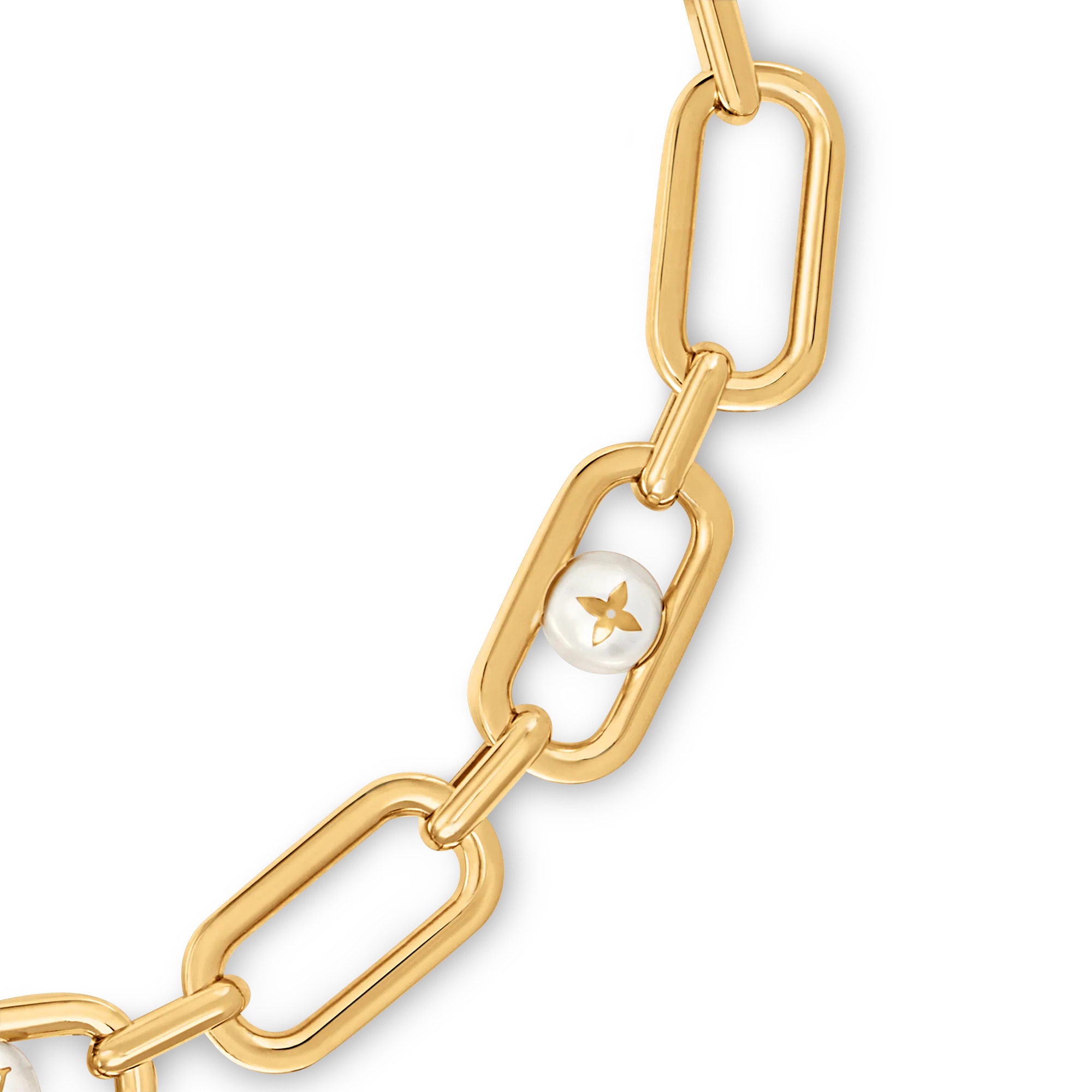 My LV Chain Pearls Necklace - 2