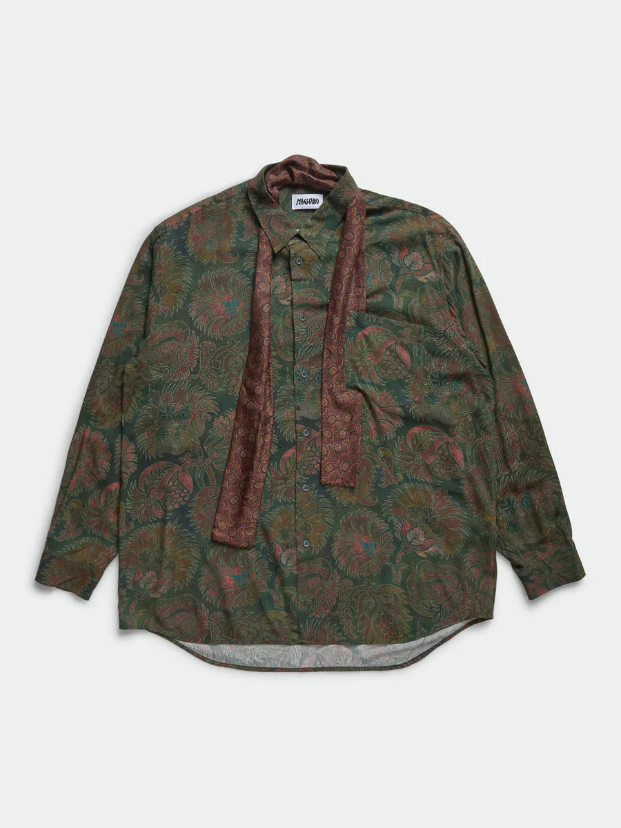 Liquid Penna Long Sleeve Pomengrade Green - Magliano - 1