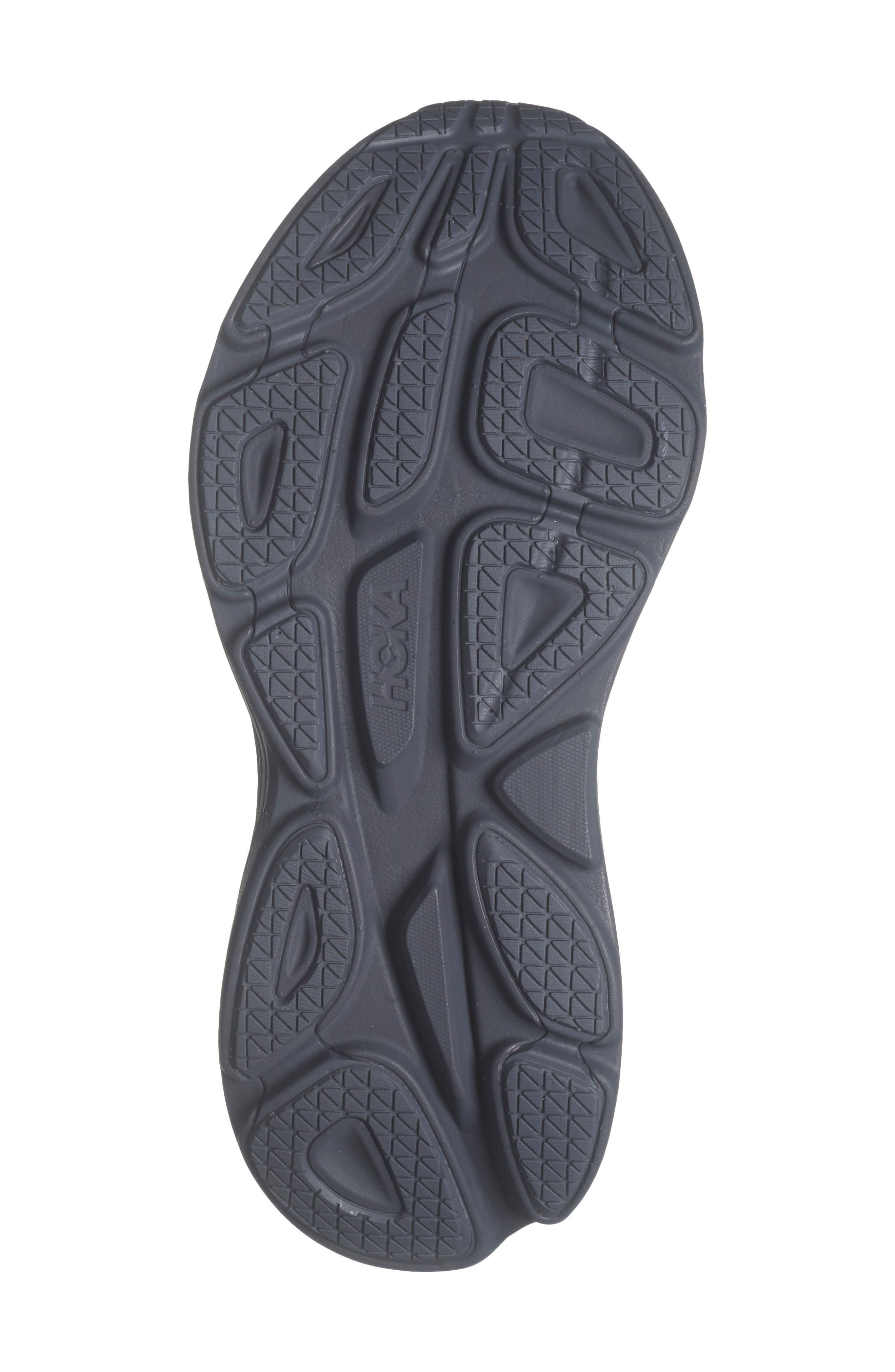 HOKA Bondi 8 Caged Sneaker in Charcoal Grey /Grey Skies at Nordstrom - 6
