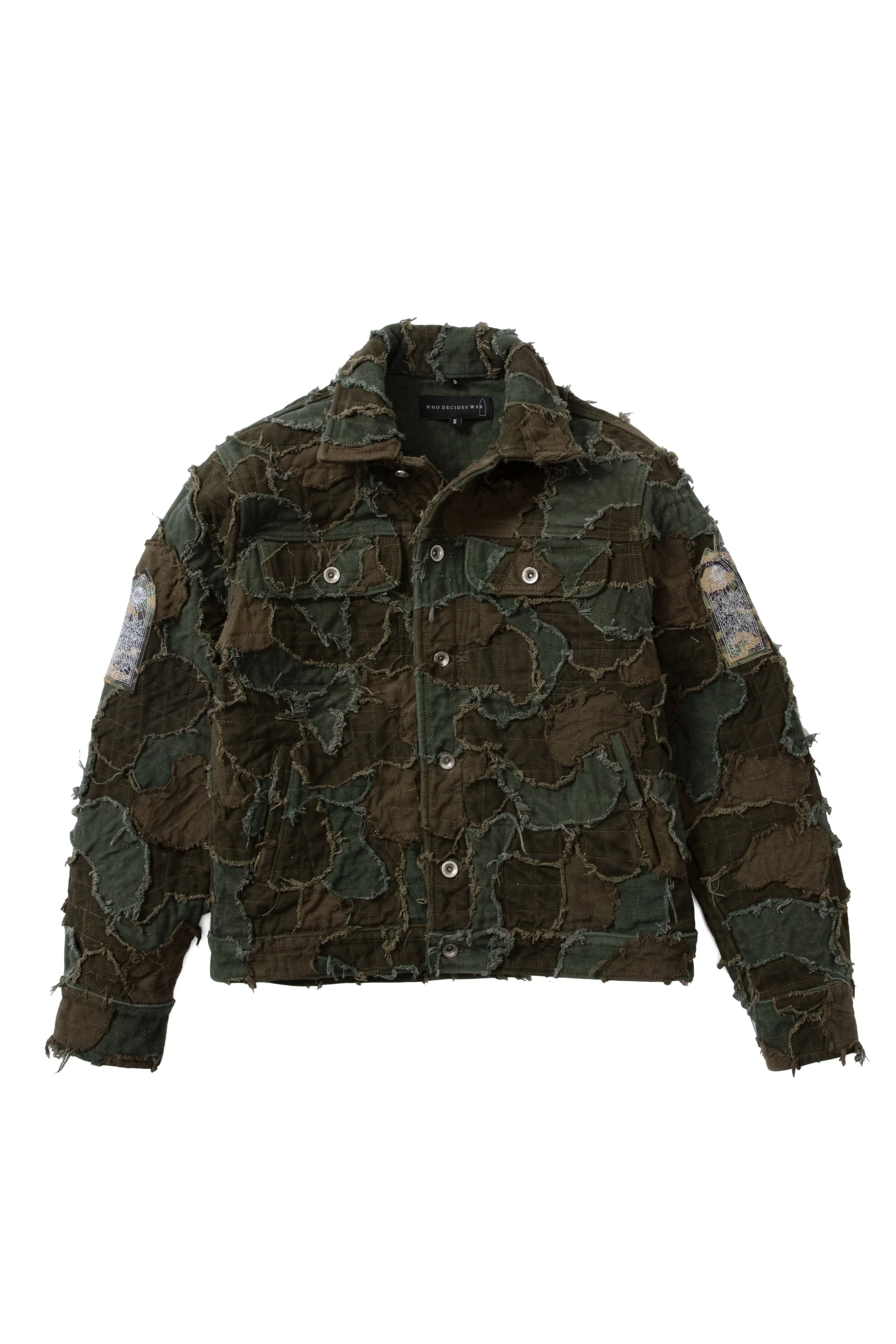 FIELD CAMO TRUCKER JACKET - 1