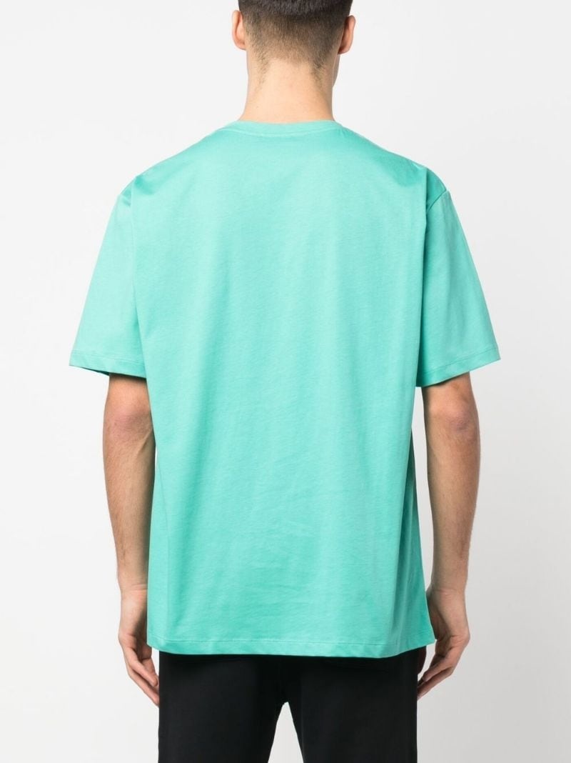 logo-print short-sleeved T-shirt - 4