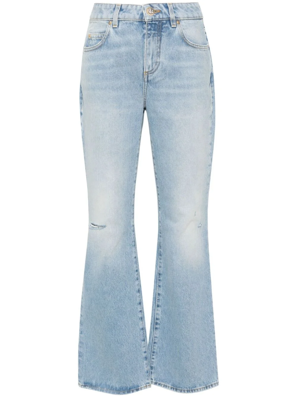 mid-rise flared jeans - 1