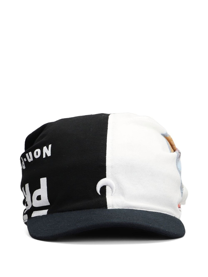 Marine Serre panelled baseball cap outlook