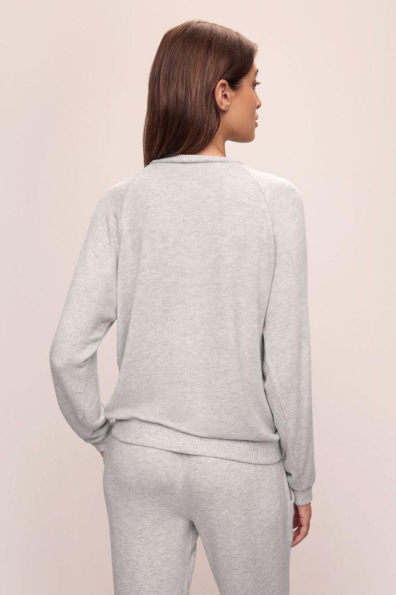 eberjey Cozy Time Crew Neck Pullover outlook