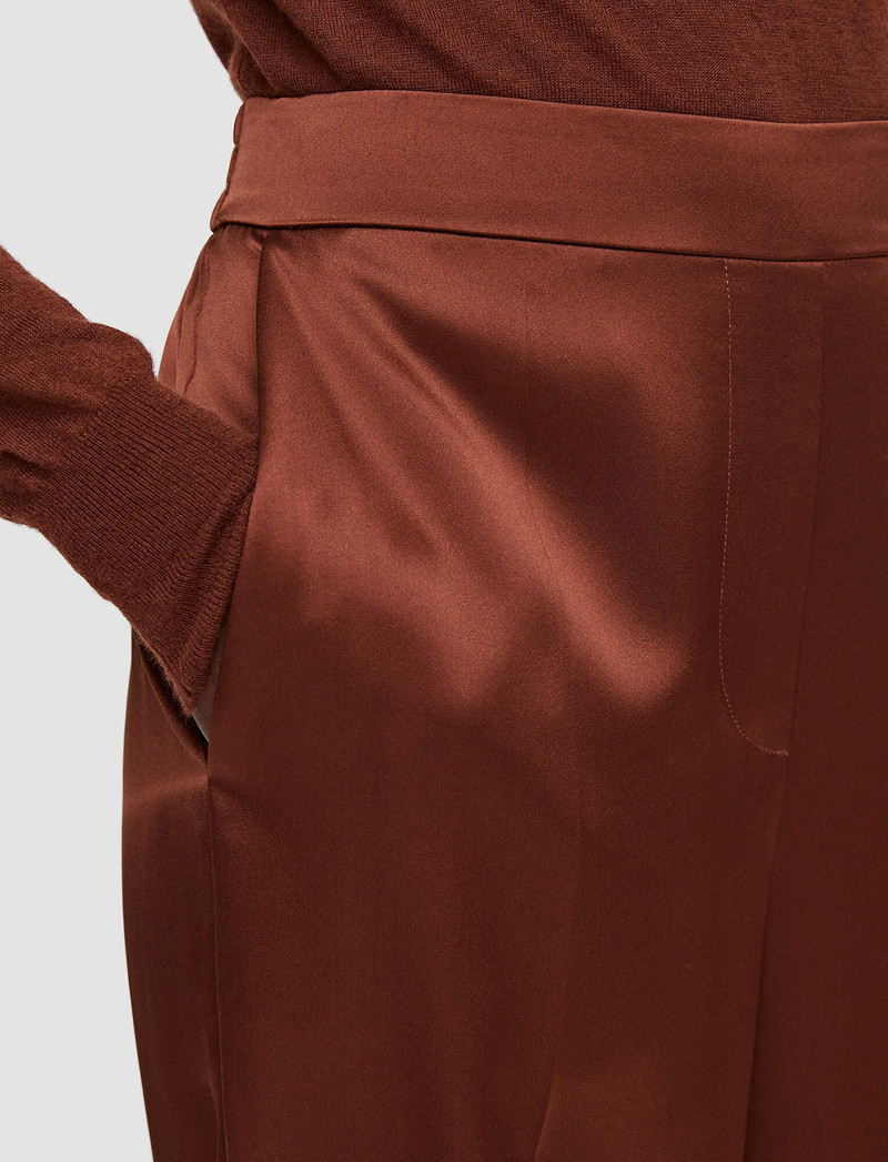 Silk Satin Tova Trousers 4