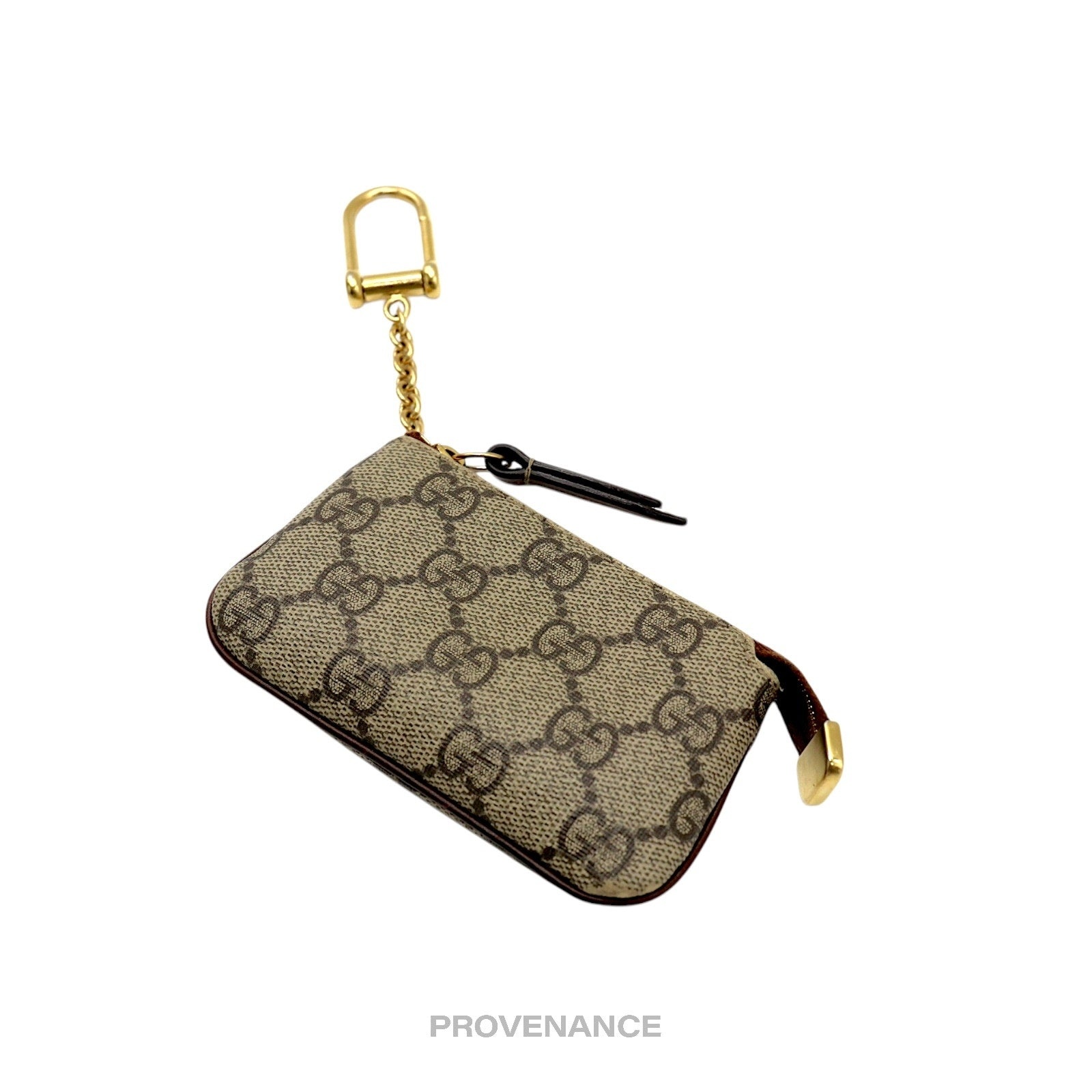 Gucci Key Pouch Cles - GG Supreme Brown - 5