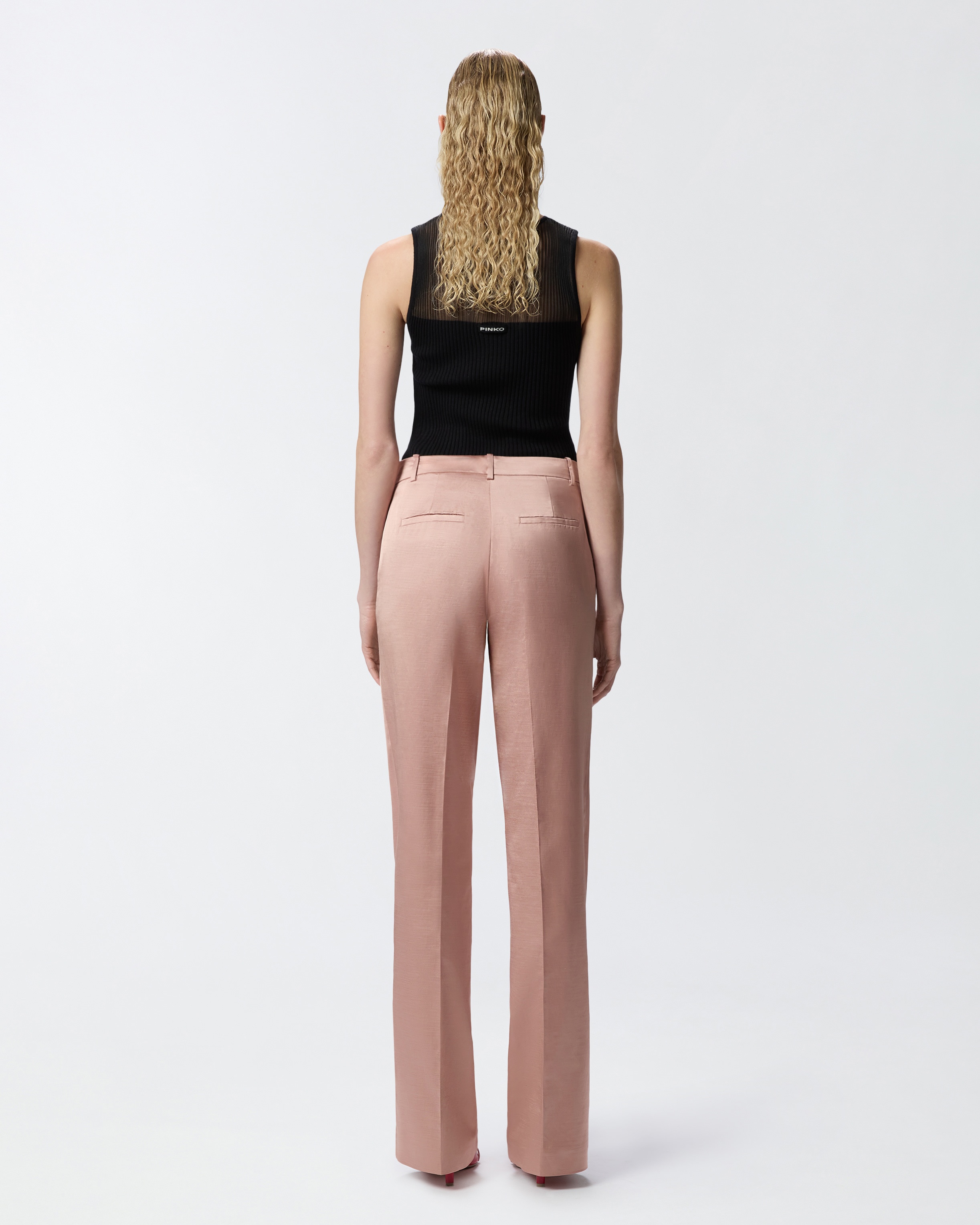 ELEGANT SATIN TROUSERS FOR CEREMONIES - 4