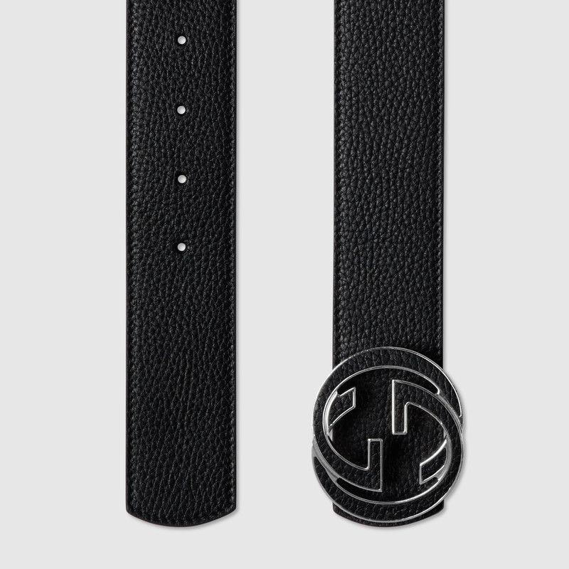 GUCCI Reversible belt with Interlocking G buckle outlook