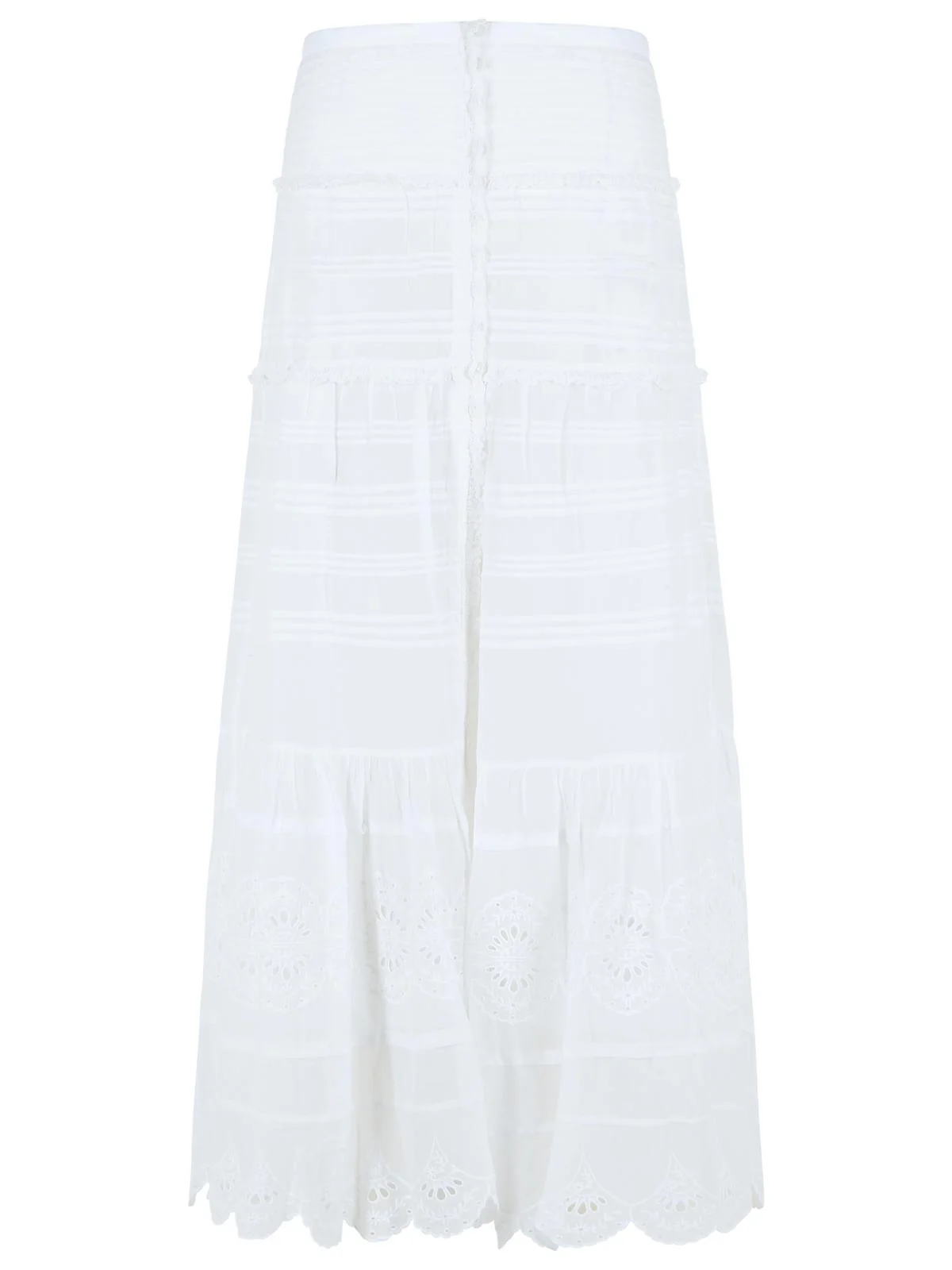 Isabel Marant Etoile 'Paoline' White Cotton Skirt Women - 1