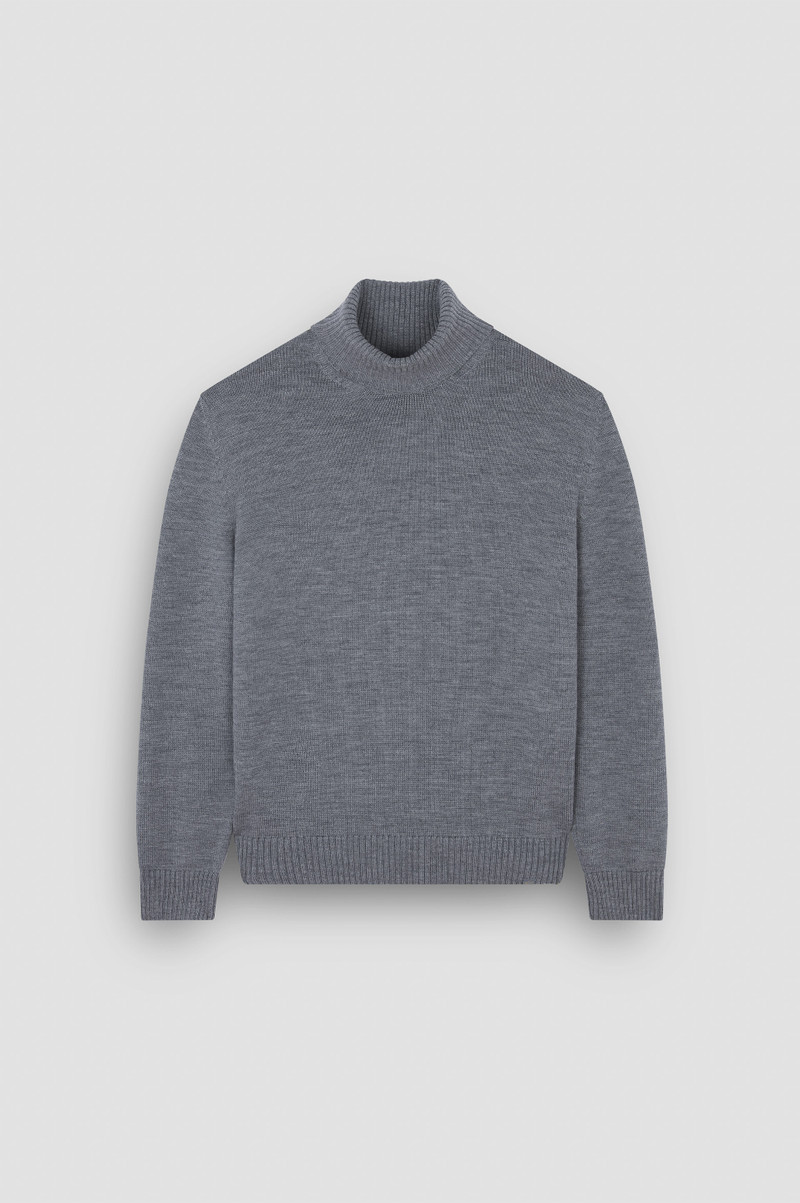SOFT COOL TOUCH WOOL TURTLENECK 1