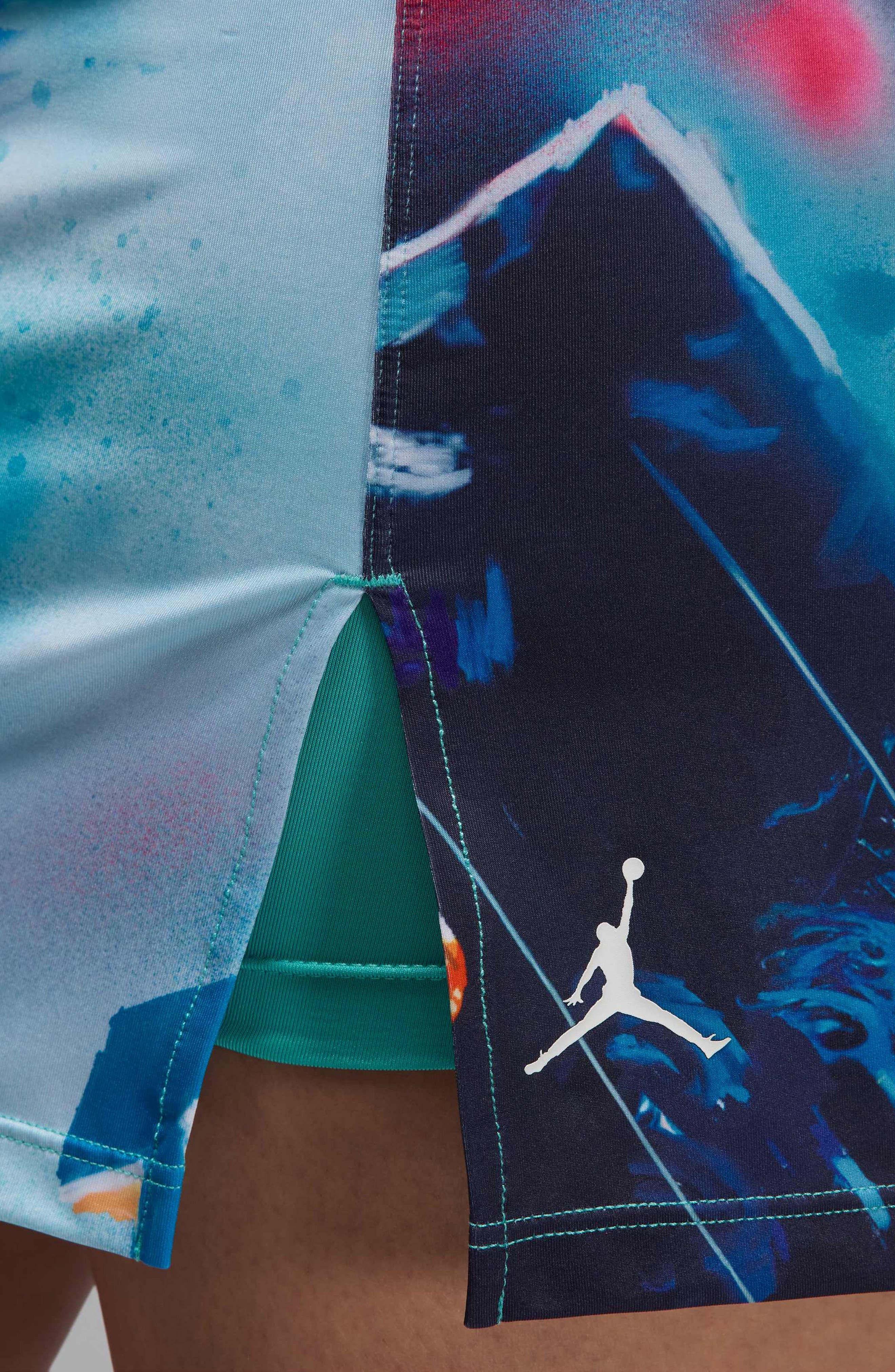 Jordan Print Skort in Blue at Nordstrom - 3