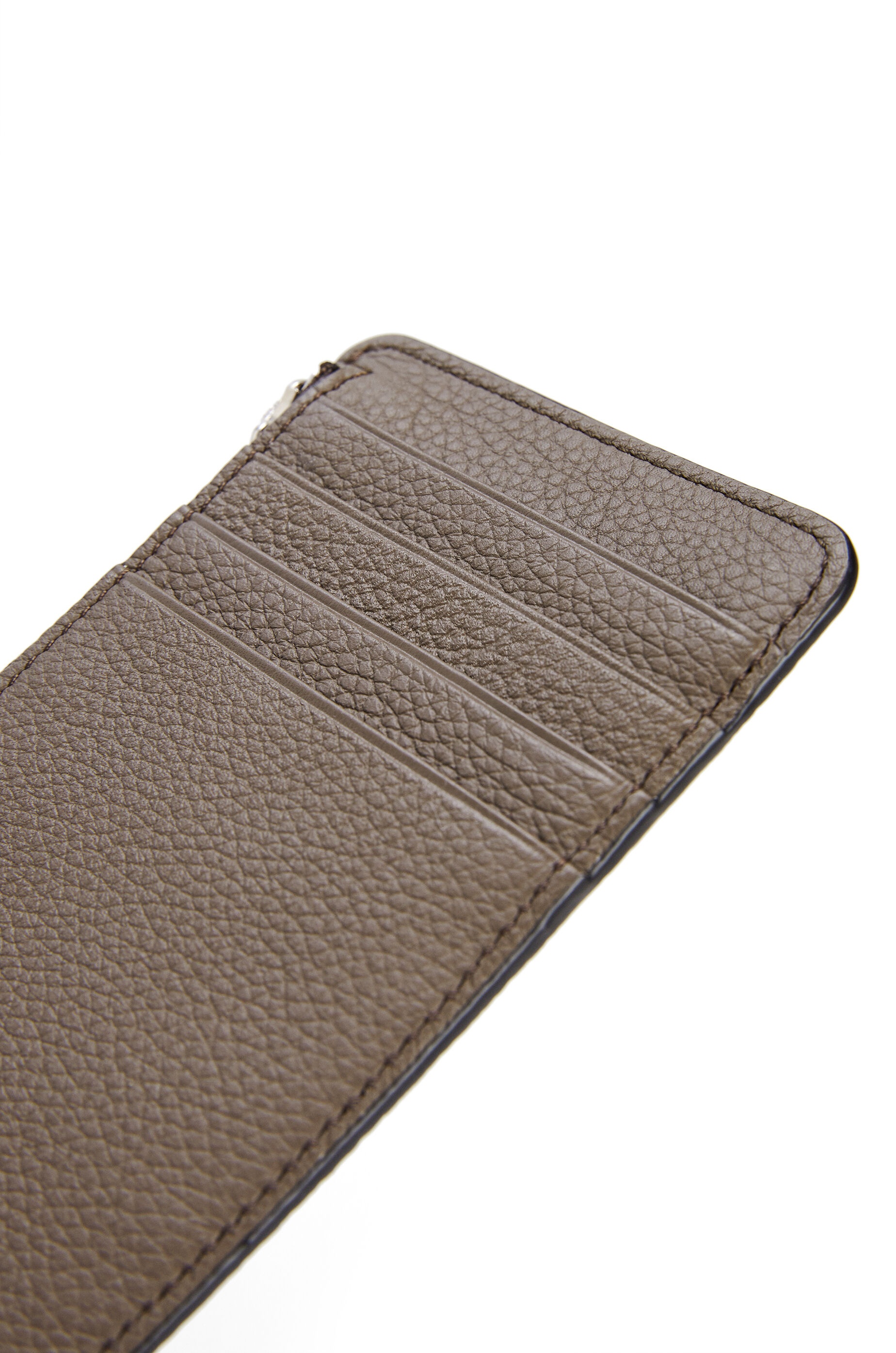 Coin cardholder in soft grained calfskin - 4