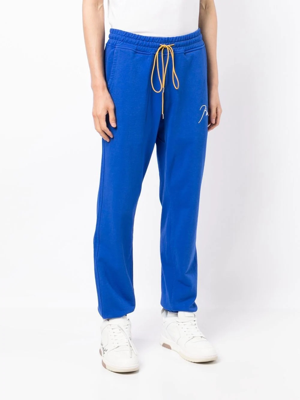 Terry embroidered-logo track pants - 3