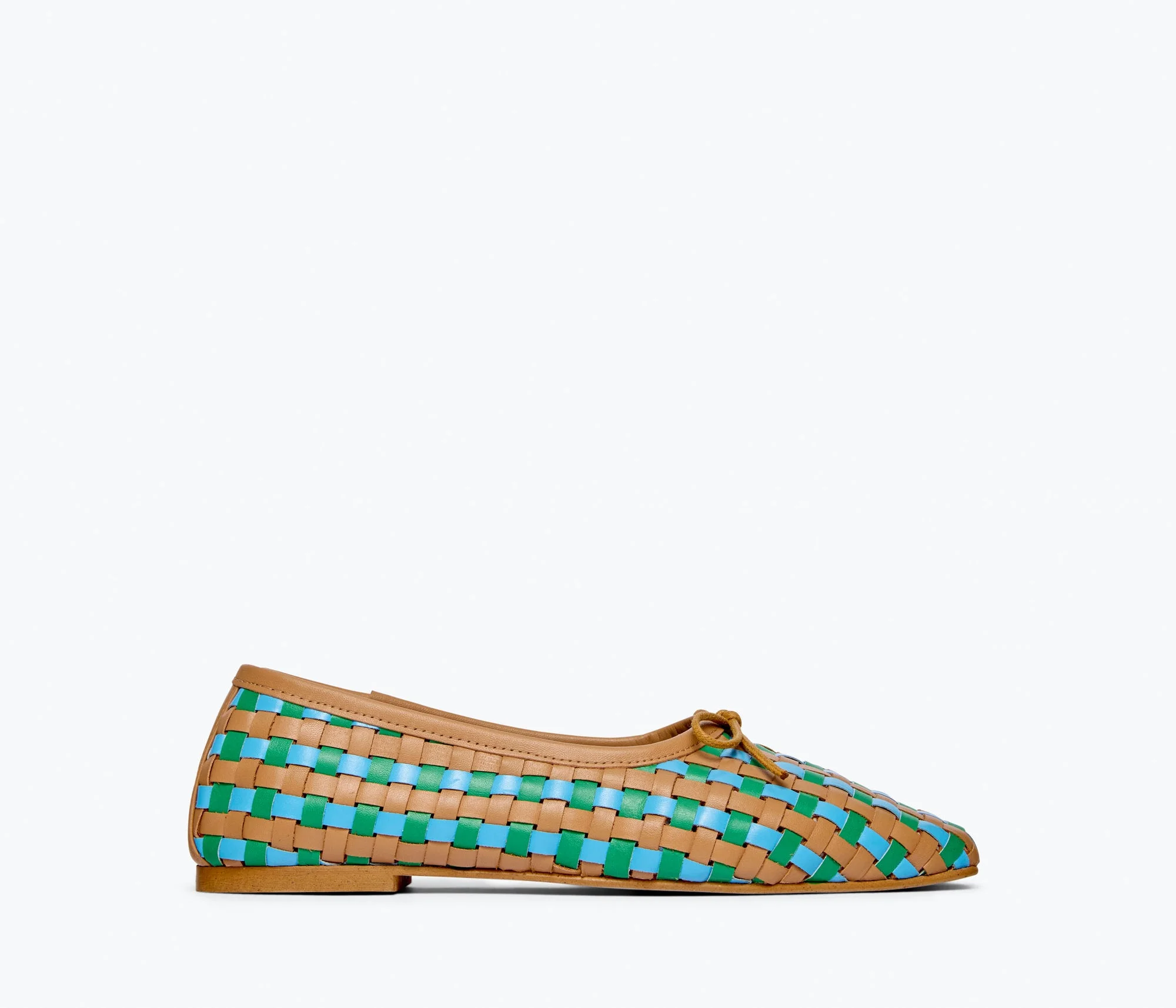 JADA SQUARE TOE BALLET FLAT - 1